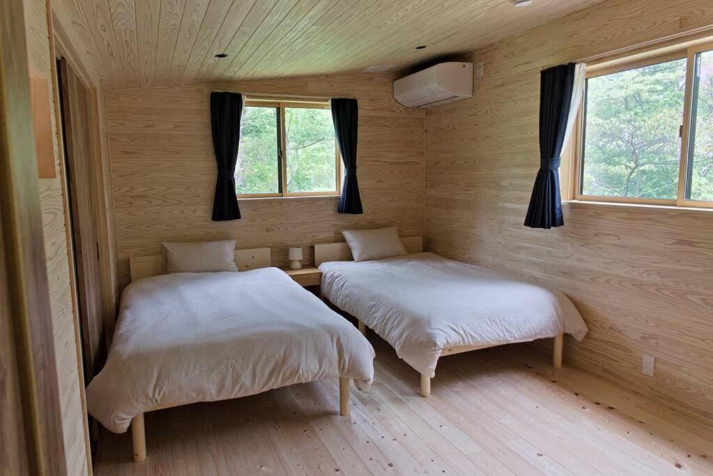 Hinoki No Ie - Cottage With Natural Hot Spring In A Cypress Bathtub Shika Exterior foto